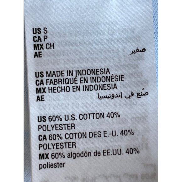 Lot of 2 Style &Co. Womens Small  V-Neck Sleeveless Tank Tops solid blue and sun - Picture 7 of 7